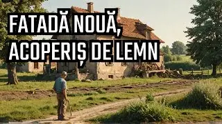RENOVARE CONSOLIDARE CASA VECHE BATRANEASCA DE LA TARA.RESTAURARE FATADA CASA CU ACOPERIS DE LEMN