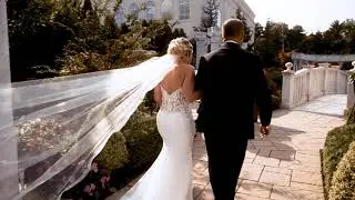 Bucks County Wedding Video Bride Walking to Love Living Canvas Media 215-431-1571 Event Company