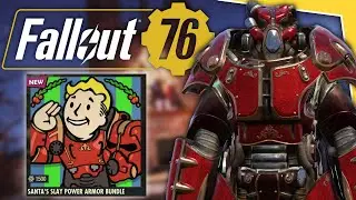 Fallout 76 - Santa's Slay Power Armor Bundle!!