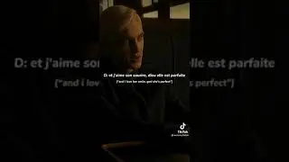 POV: He didn't know you can speak french #dracomalfoy #dracotok