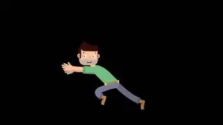 Character Animation - Scared Man Running
