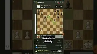 Tactical chess Battle .. #chess #chesstactics #brilliant #sacrifice #checkmate