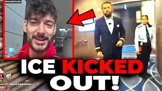 Ice Poseidon Just Got KICKED OUT by Security on Stream! 