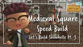 Medieval Square Speed Build | Animal Crossing: New Horizons | MaxK Creative