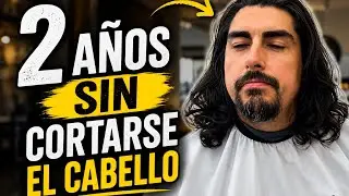 Dos años sin cortarse el cabello 💇‍♂️ TRANSFORMACIÓN 