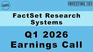 FactSet Research Systems Q1 2026 Earnings Call