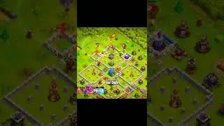 Friendly challenge in clash of clans | #shorts #youtubeshorts #gaming