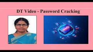 DT video on Password Cracking Techniques | Cryptography and Cyber Security | SNS Institutions