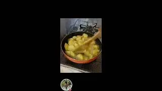 Sweet Potato Slicing & Frying ASMR | Sizzling & Satisfying Sounds