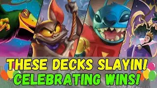 These lists are COOKING set champs! | Disney Lorcana ROJ wk 3 & 4