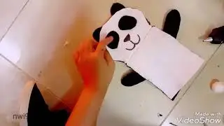 دمية اليد (دب الباندا ) DIY 🐼