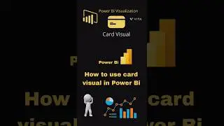 How to use card in Power Bi / use card visual /card option / card feature in power Bi #power_bi