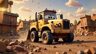 Big Yellow Bulldozer Beat | Construction Vehicle Song for Kids | Rhymes and Preschool Learning