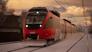 Train Sim World 6 | S-Bahn Vorarlberg | Whiteout | 4K