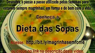 receita sopa light