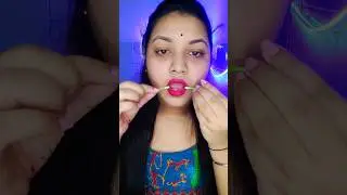 Easy earbuds lipstick hack 💄#shorts #virallipstick #youtubeshorts