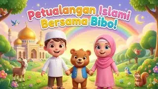 🌙 Petualangan Islami Anak Muslim & Bibo 🧸 | Lagu Anak Muslim Ceria | Ruzain Kids