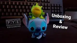 Funko POP! Stitch With Frog FYE Exclusive Unboxing & Review!