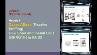 Lab. Passive Sniffing - Download and Install CHR MikroTik in GNS3 (Part-5)