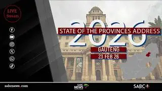 State of the Province Address - Gauteng