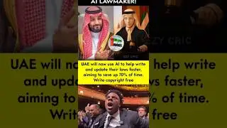 UAE's New AI Lawmaker Shocks the World 😱