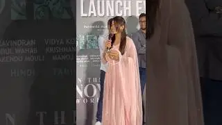 #rashmikamandanna at Girlfriend Movie Trailer Launch Event