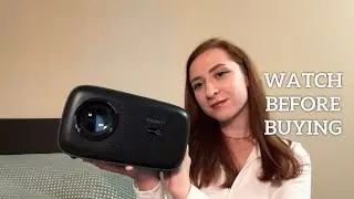 Smart Projector with WiFi and Bluetooth, AI Auto Focus & Keystone