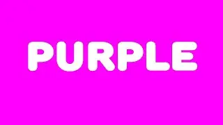 PURPLE CIRCLE / LEARNING COLOURS || SPONSORED BY : GAMAVISION CSUPO EFFECTS