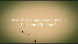 ?Wozu Forschungsorientierung im (Lehramt-) Studium? #MedienpaedImSchaukelstuhl