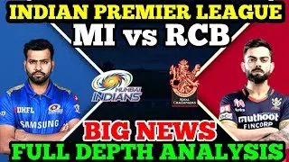 MI vs BLR IPL T20 Dream11 Team | Mumbai Indians vs Royal Challengers Bangalore | IPL Match  dream11