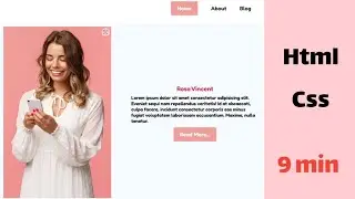 Simple page for beginner(html +css)