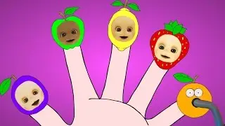 Fruit Teletubbies Finger Family Song | Fun Learning for Kids!