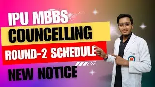 IPU MBBS Councelling round-2 schedule new notice released||neet2023