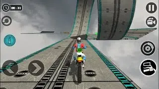 IMPOSSIBLE MOTOR BIKE TRACKS 3D _Dirt Motor Cycle(