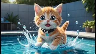 Six Little Kittens &ndash; Pool Party Time | Water Fun Song for Kids