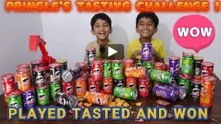 Eating ALL FLAVOURS OF  Pringles  | Indian Chips Challenge | KIWI KE SANG VLOGS