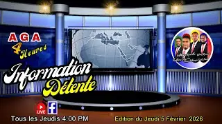 AGA 4 heures: Détente, divertissement, information, formation (05/02/26)