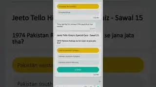 Tello talk today 15 june jeeto tello history special quiz right answer