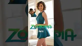 What If Zootopia Characters Were Humans? 🐷 AI Transformation! 🦊🦡🐯 #ai #disney #zootopia #shakira
