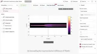Simulating a Multimode Interference Power Divider | Tidy3D How-To Guide #3