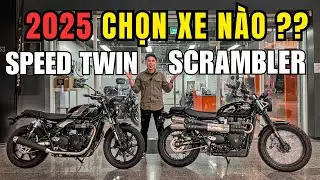 Review Mới Nhất Scrambler 900 & Speed Twin 900 | Điểm Mạnh v&agrave; Điểm Yếu? | Phong Triumph