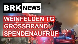 Weinfelden TG: Brand in Wohn- und Geschäftshaus
