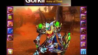 Gorkil de Army of Thrall chantant