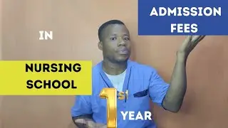 Nursing School fees/ Admission fees in school of nursing in Nigeria.