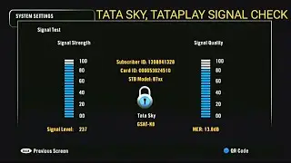 TATA SKY SIGNAL CHECK | TATAPLAY SIGNAL SETTING | TATAPLAY SIGNAL CHECK | TATA SKY SIGNAL SETTING