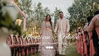 Mehak & Manthan | Engagement Highlights | Best Candid Wedding Photography