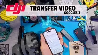 how to transfer video from the goggles 3 to your iPhone, dji goggles 3 video transfer