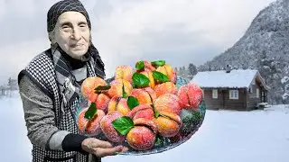 Невероятный! Мы печем Вкусные Персиковые Сладости. и Бабушка Сажает Вишневые Деревья в саду