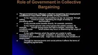 BBA HRM Lecture 25 collective bargaining concept  importance and objectives