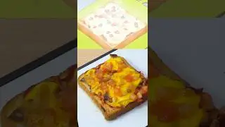 纳豆吐司的神仙吃法。 #food #toast #anime #あたしンち #cooking #breakfast
